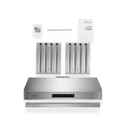 Sakura B-53 30" / 36" Range Hood - Wall Mount Chimney