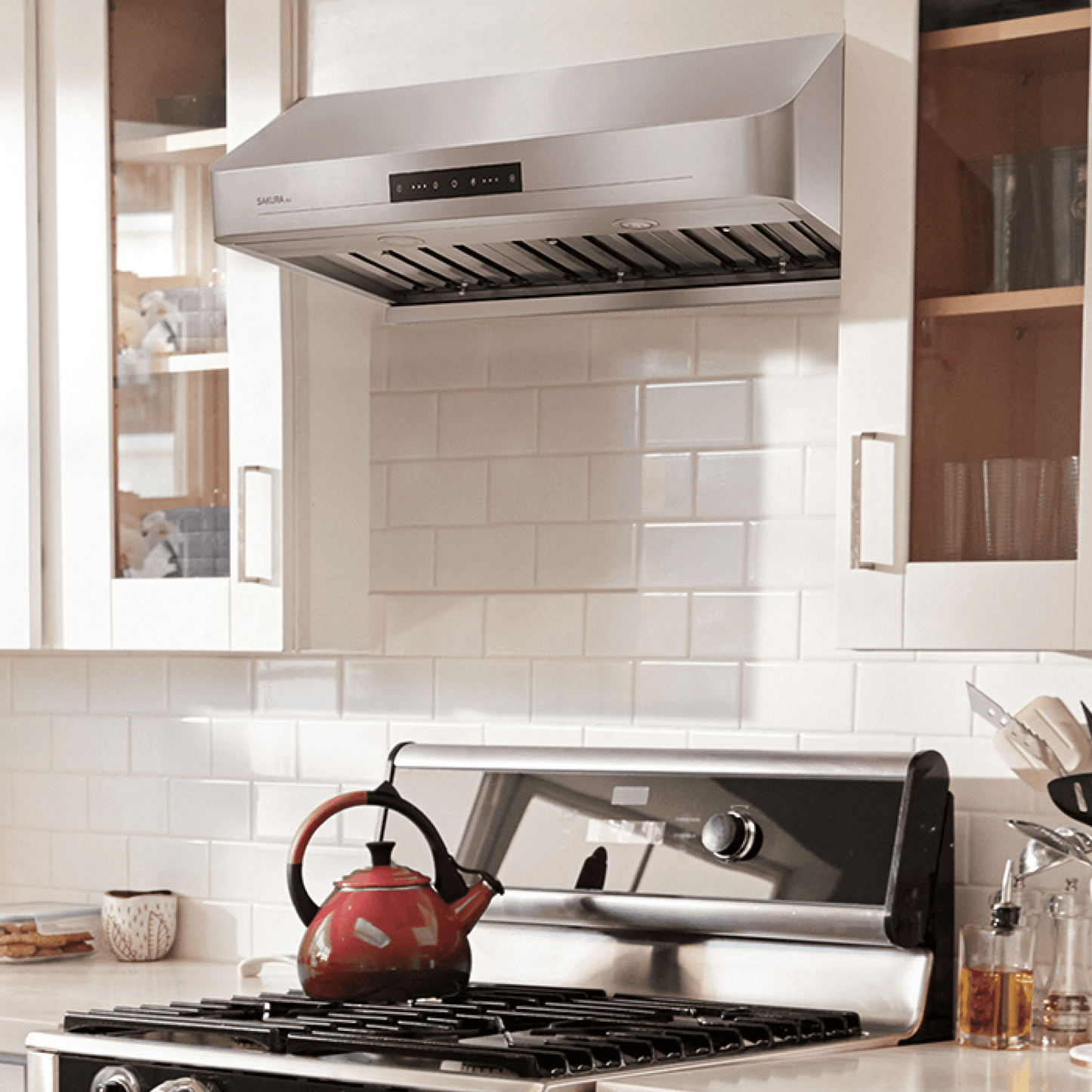 Sakura B-53 30" / 36" Range Hood - Wall Mount Chimney