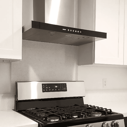 Sakura M-3000 30" / 36" Range Hood - Wall Mount Chimney