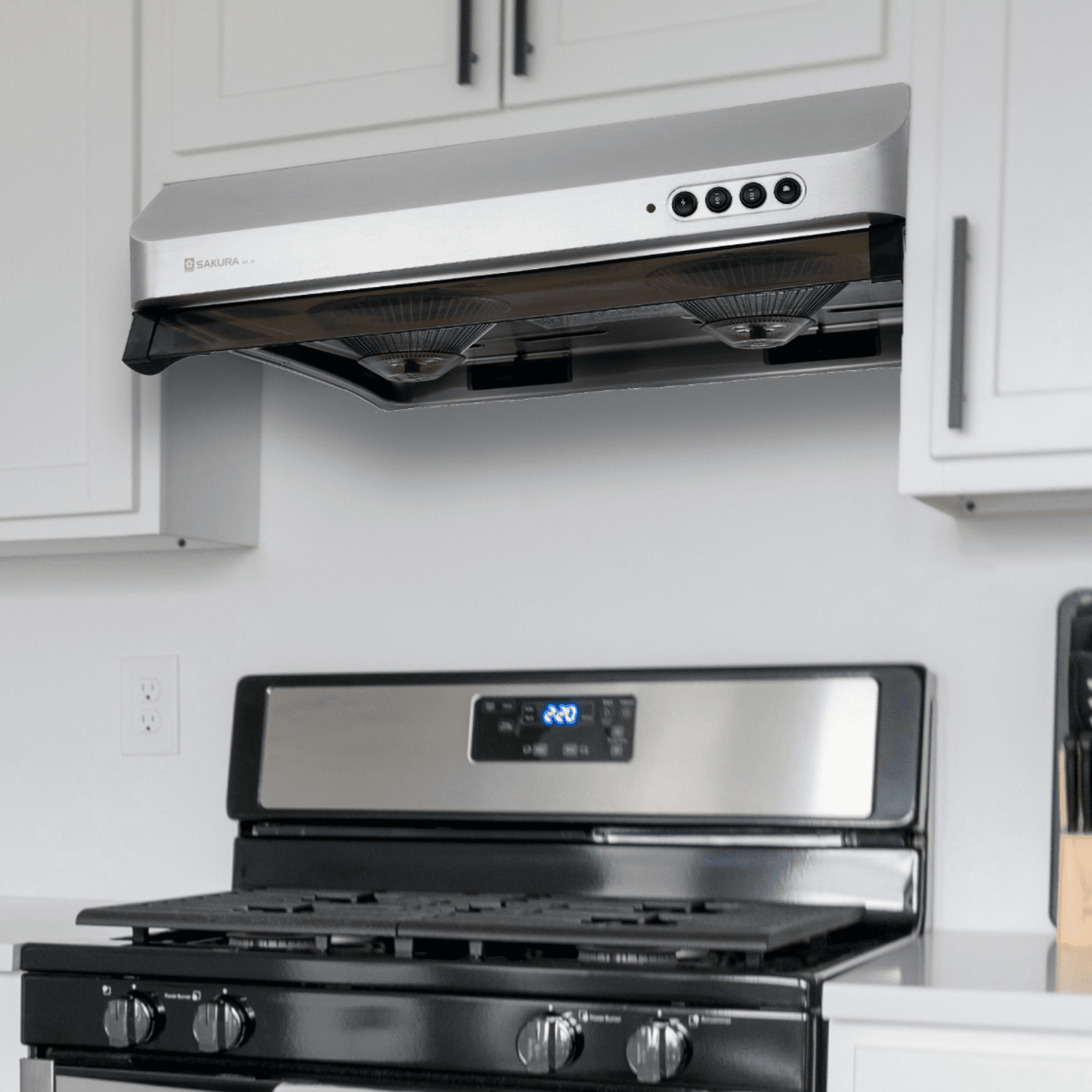 Sakura U3H 30" Heat Auto Clean Range Hood - Under Cabinet